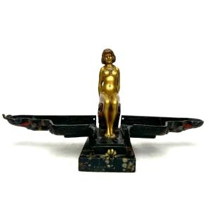 Bergman - Vienna Erotic Bronze Egyptian Deity