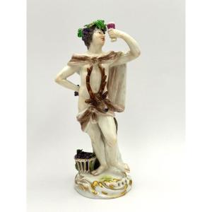 Meissen, Porcelain Figurine Autumn Allegory