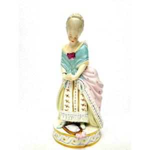 Meissen - Girl With Broken Mirror