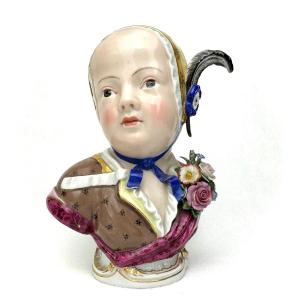 Meissen - Boy Bust