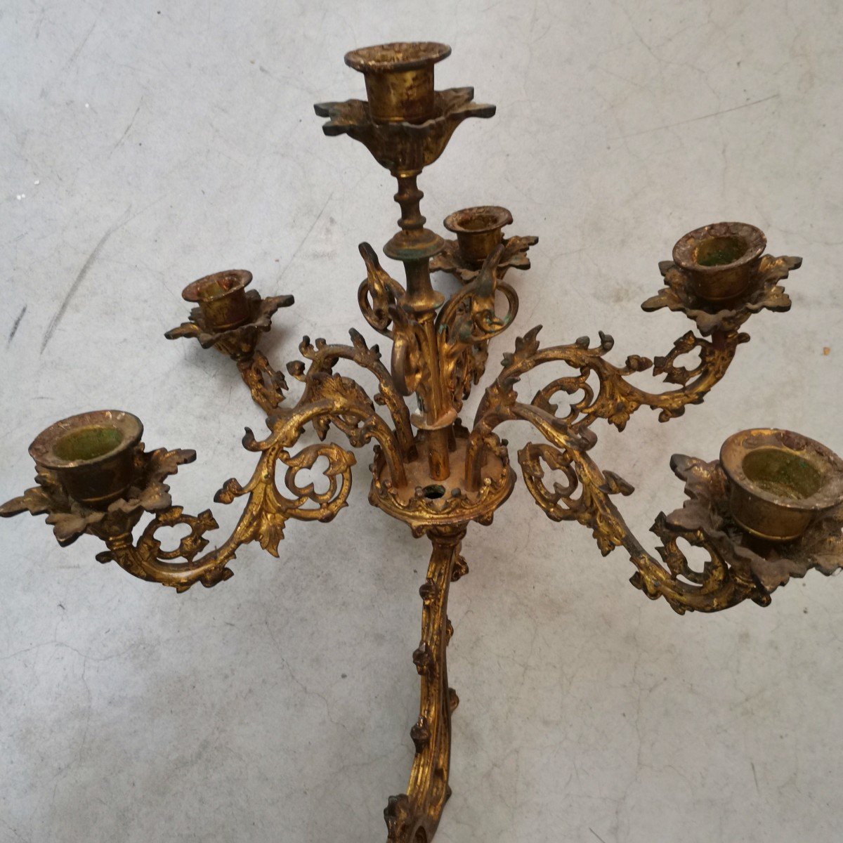 Pair Of Gothic Style Sconce-photo-4