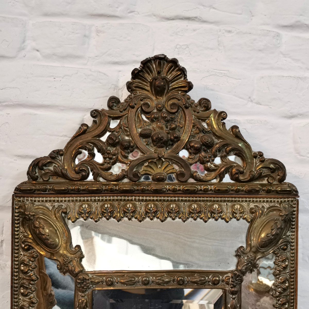 Petit Miroir  Style Louis XIII  -photo-2
