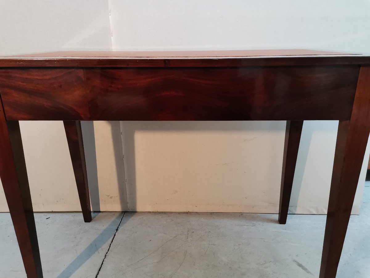 Small Mahogany Directoire Desk -photo-3