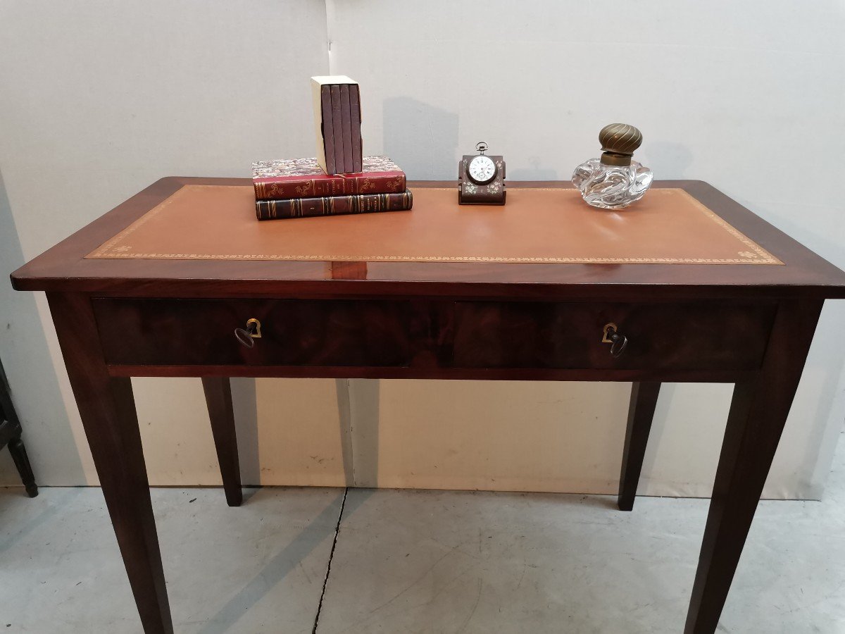 Small Mahogany Directoire Desk 