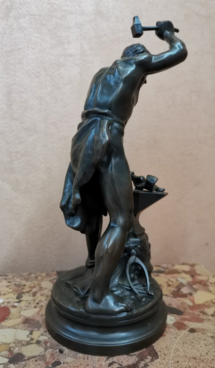 The Bronze Blacksmith By Adrien Gaudez -photo-4