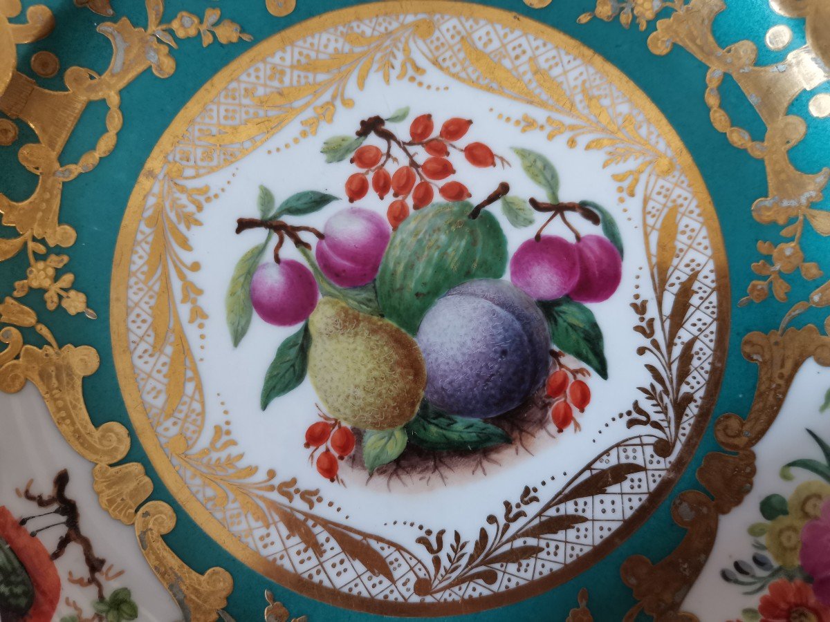 Porcelain Plate Imperial Manufactory Of St Petersburg -photo-3