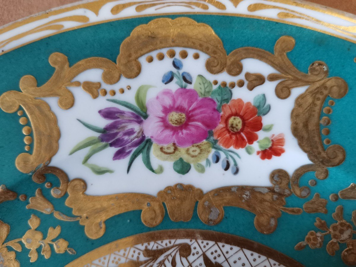 Porcelain Plate Imperial Manufactory Of St Petersburg -photo-4