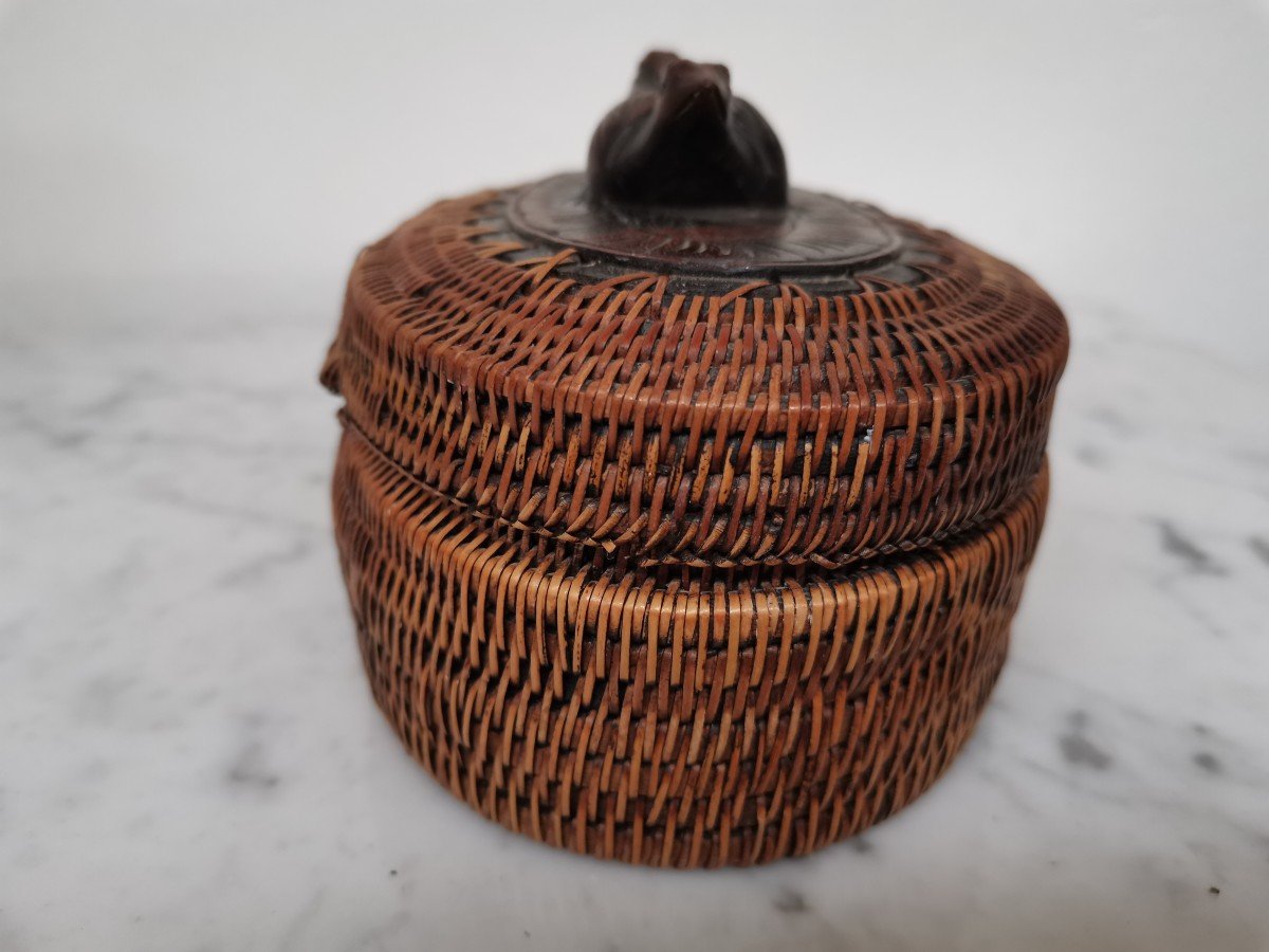 Small Box, Basketwork, Folk Art -photo-2