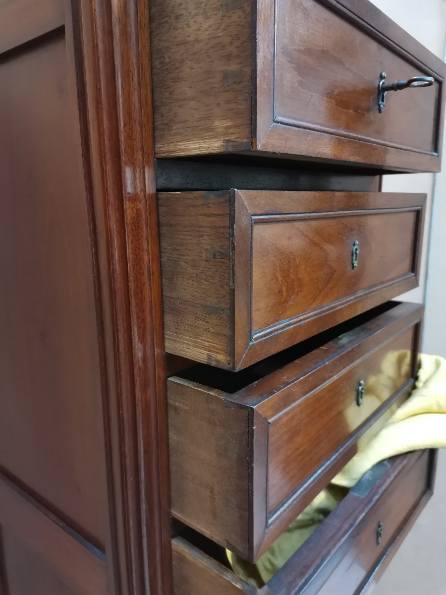 Louis XVI Mahogany Chiffonnier -photo-1