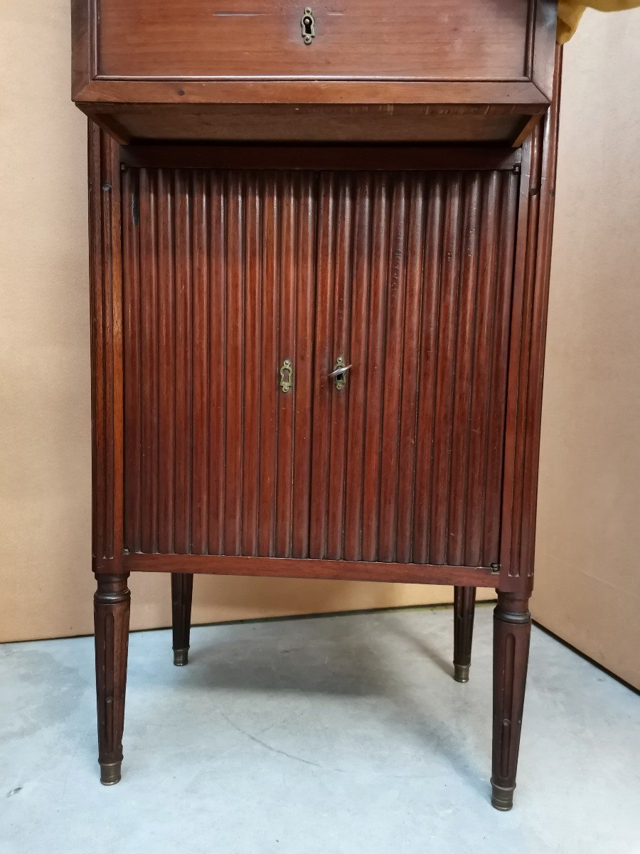 Louis XVI Mahogany Chiffonnier -photo-2