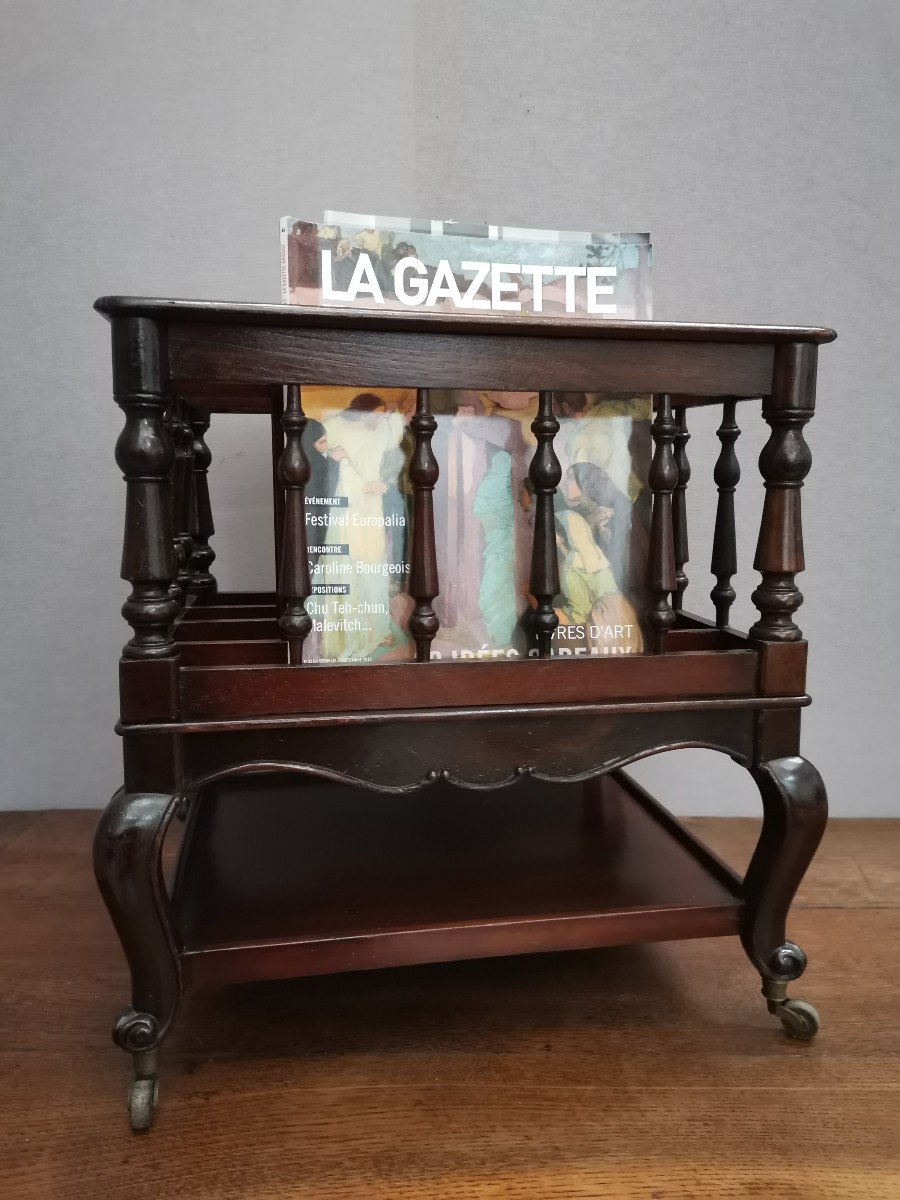 Magazine Rack Newspaper Rack Napoleon III 