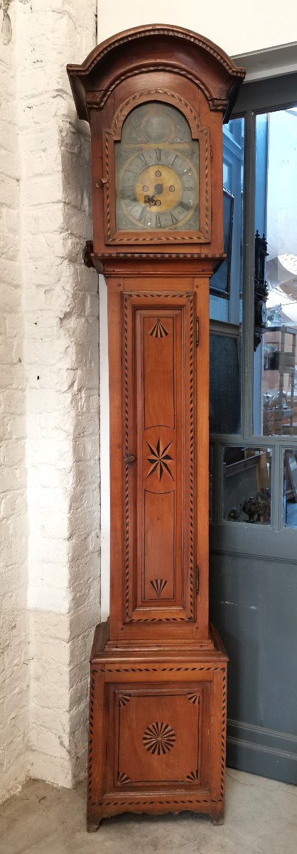 18th Century Flanders Longcase Clock-photo-2