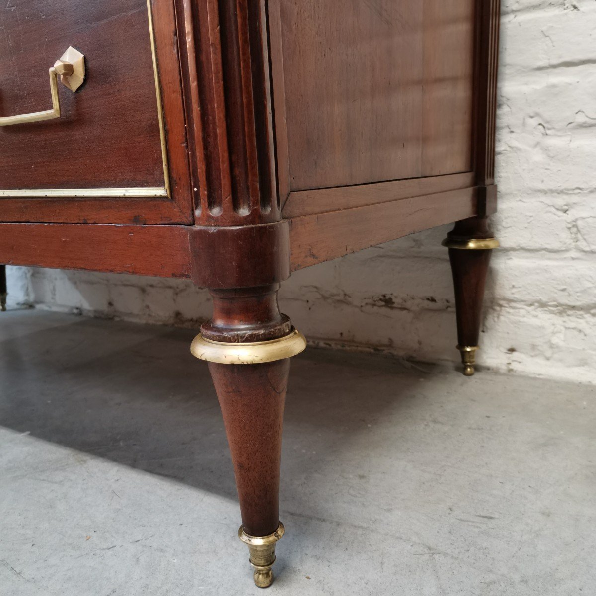 Commode Louis XVI en Acajou-photo-2