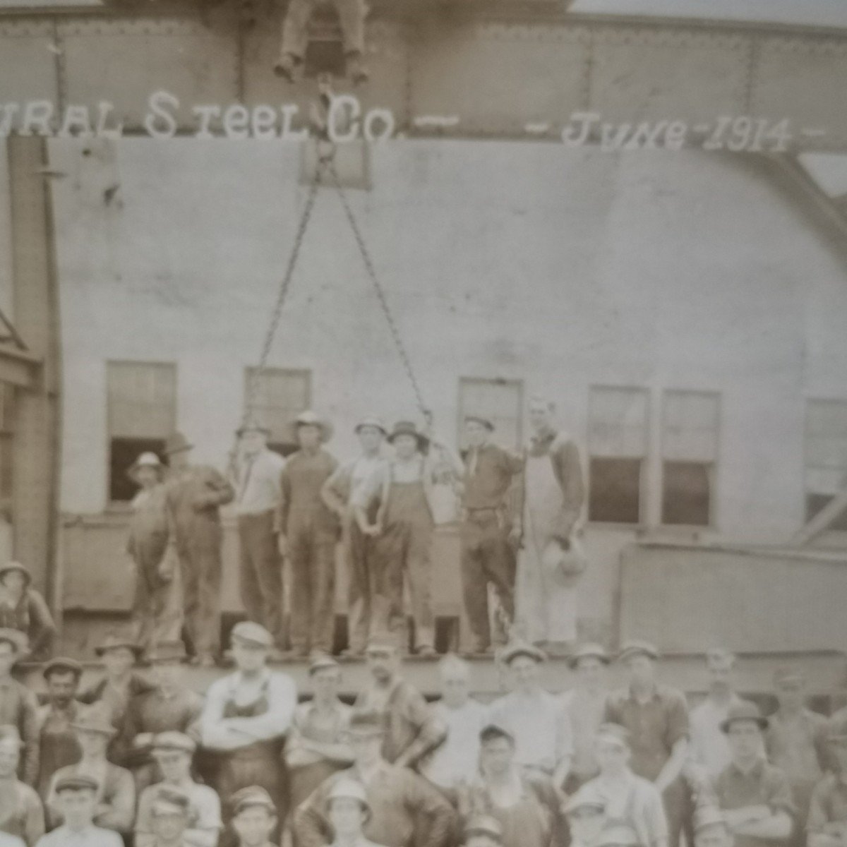 Kansas City Structural Steel Company. Photo usine chantier 1914  . U S A-photo-1