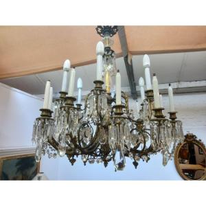 Large Napoleon III Period Chandelier