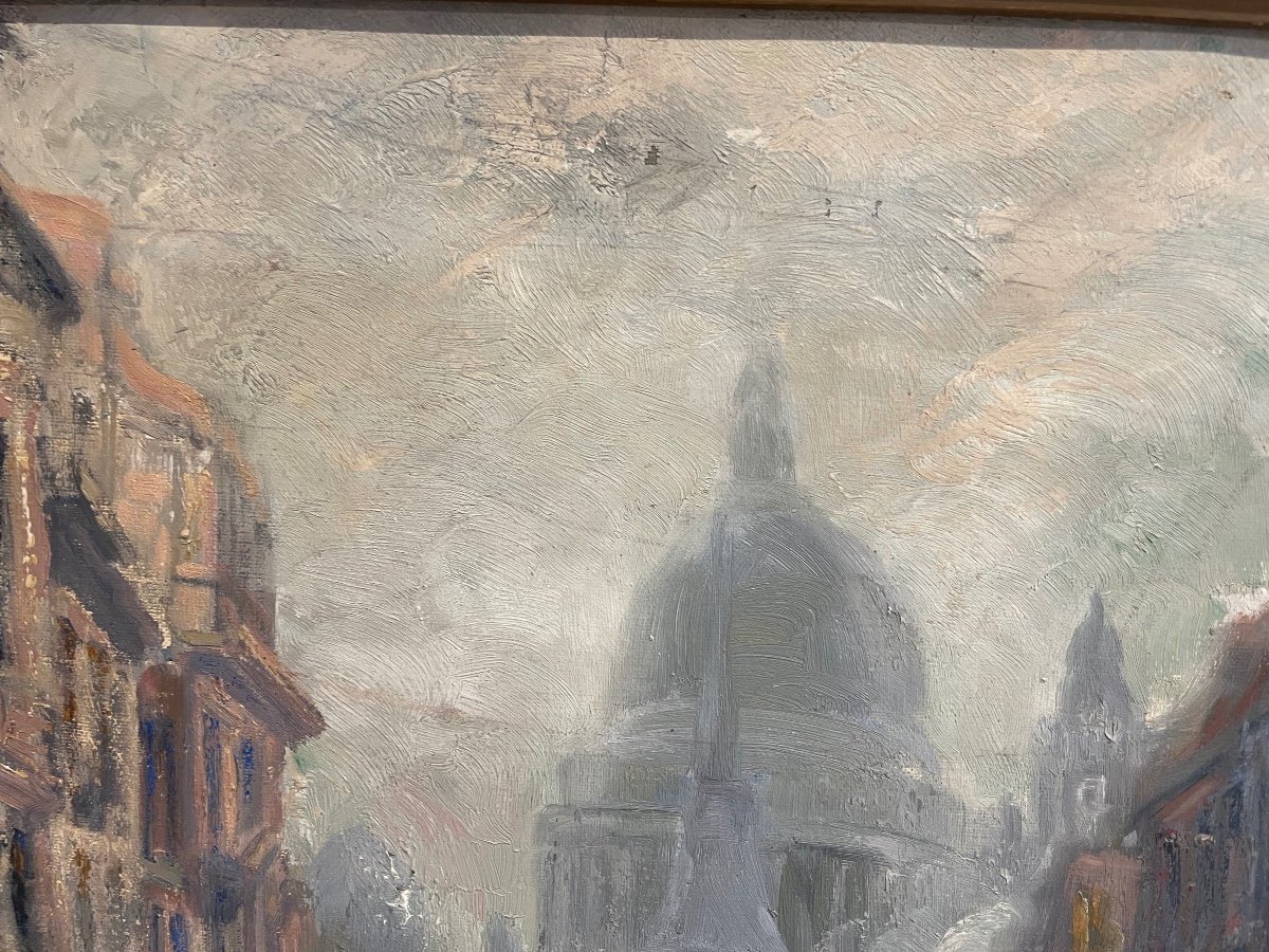 Raoul Carre, View Of London, Saint Paul's Cathedral-photo-1