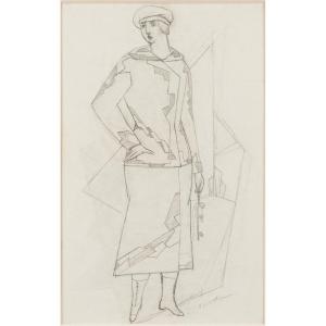 Leopold Survage  La Patineuse