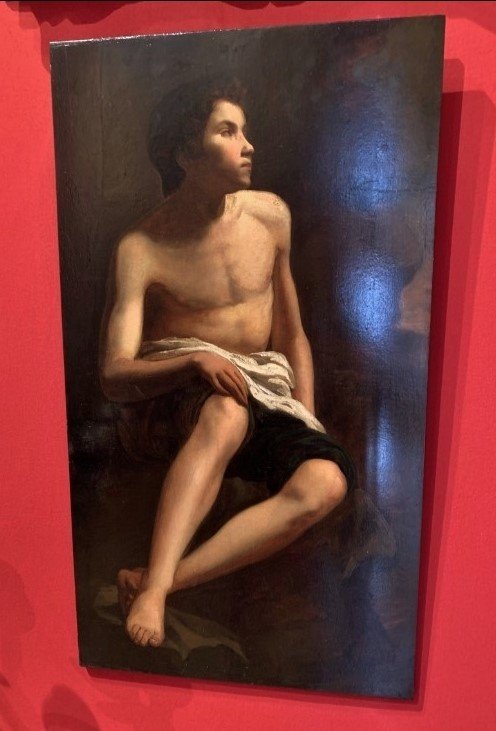 Young Man In A Loincloth After Murillo Portrait XIX Hsb-photo-3