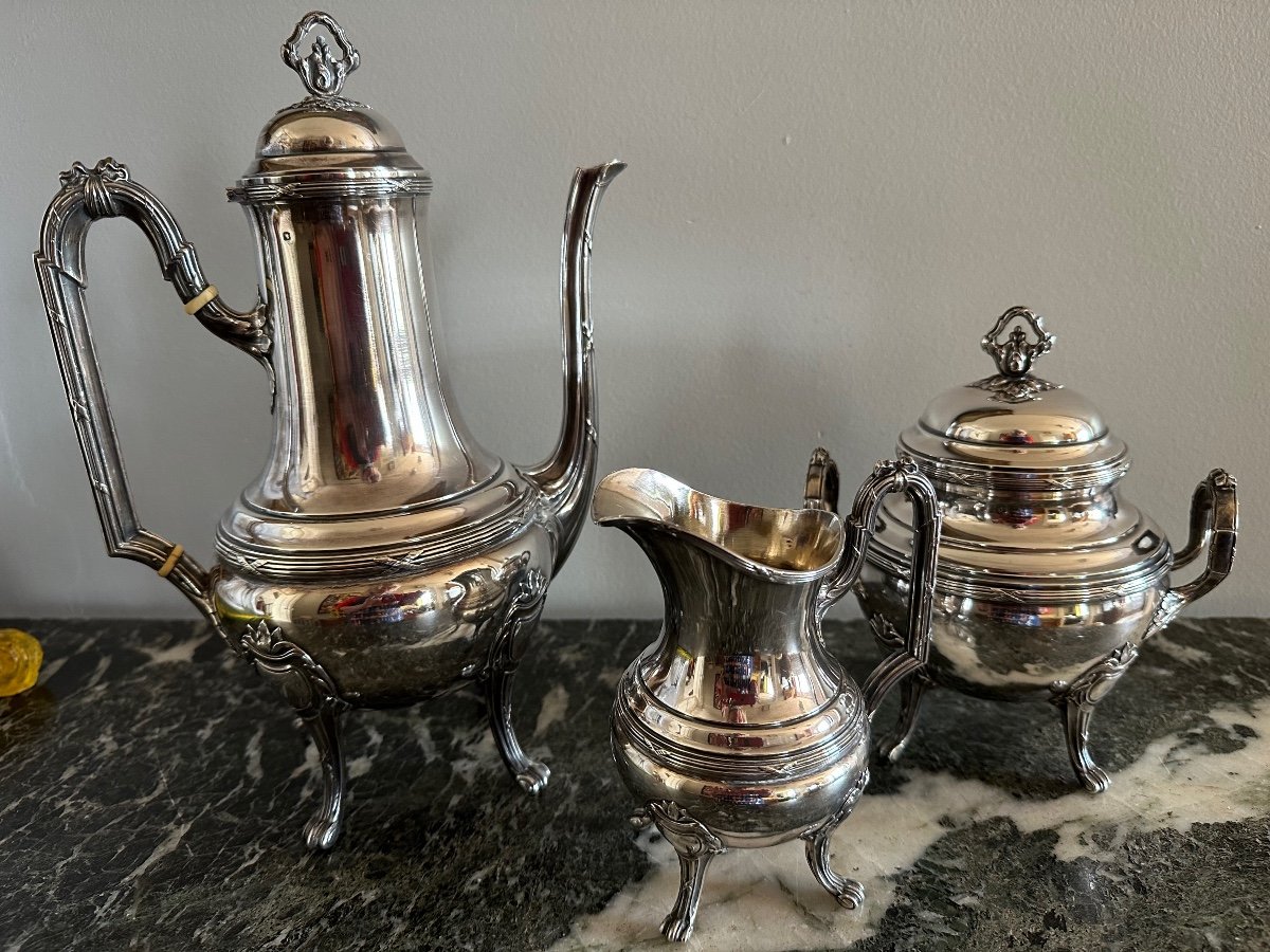 Minerva Silver Coffee Service.-photo-2