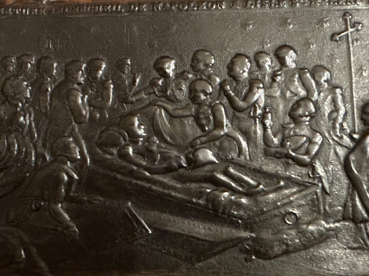 Empire Snuffbox, Opening Of Napoleon's Coffin. -photo-2