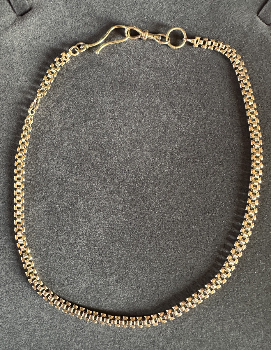 Gold Tank Watch Chain / Necklace. 