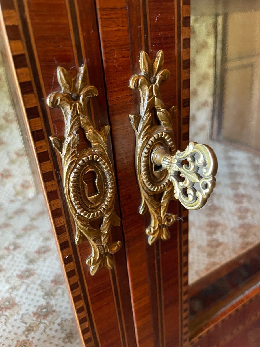 Showcase / Library In Transition Style Marquetry. XIX Th.-photo-2