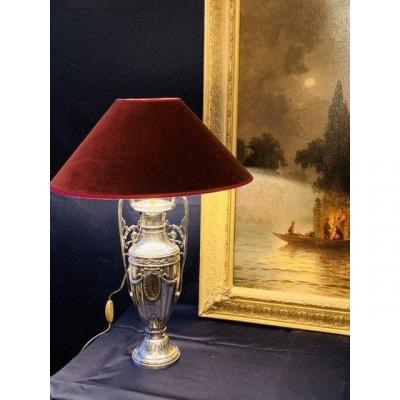 Large Louis XVI Style Lamp.
