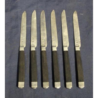 6 Dessert Knives