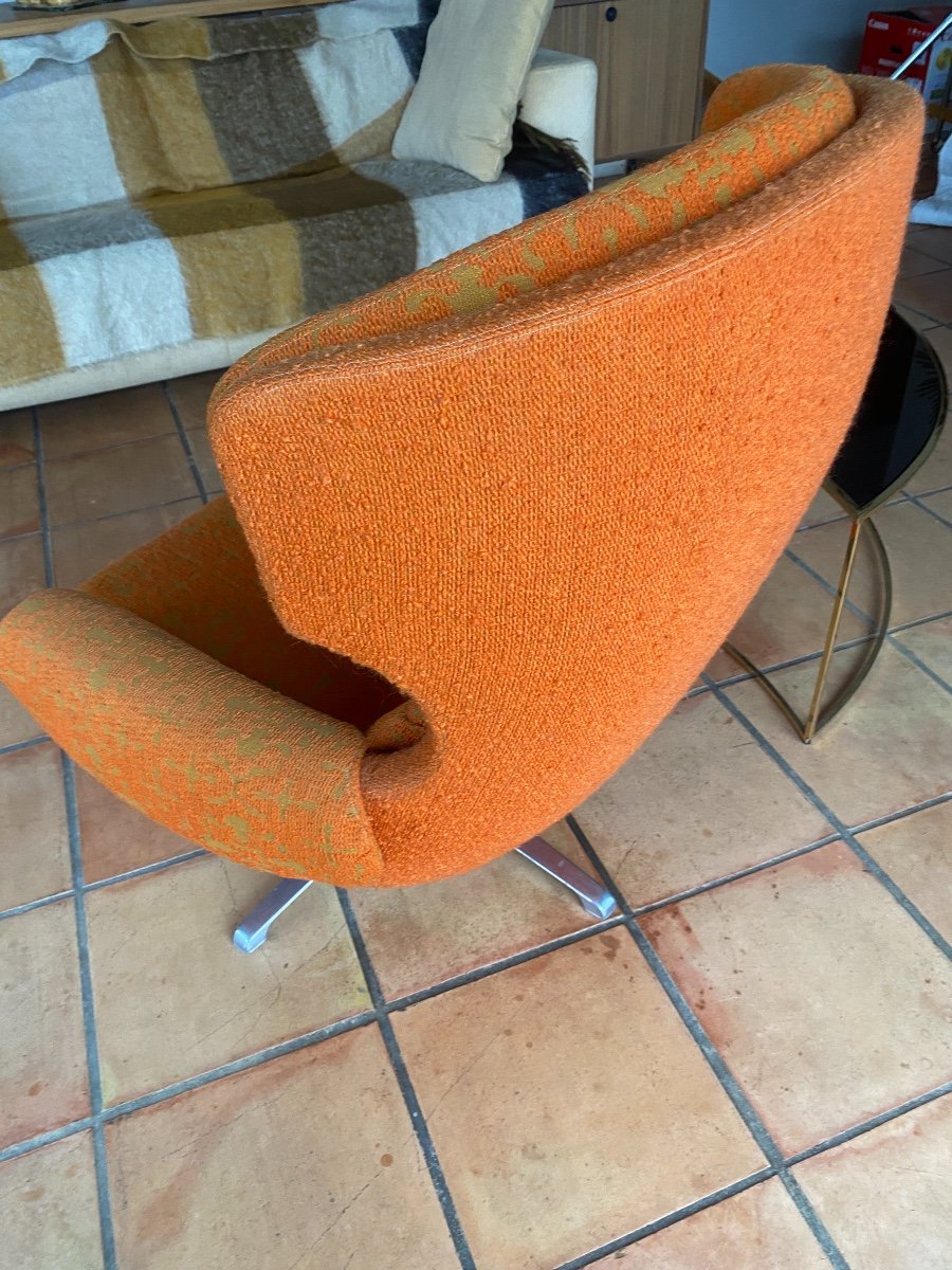 Fauteuil pivotant et basculant Circa 70-photo-4