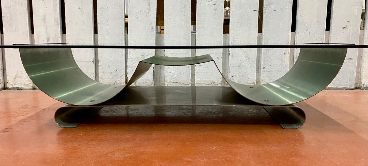 François Monnet Coffee Table For Kappa 1974-photo-3