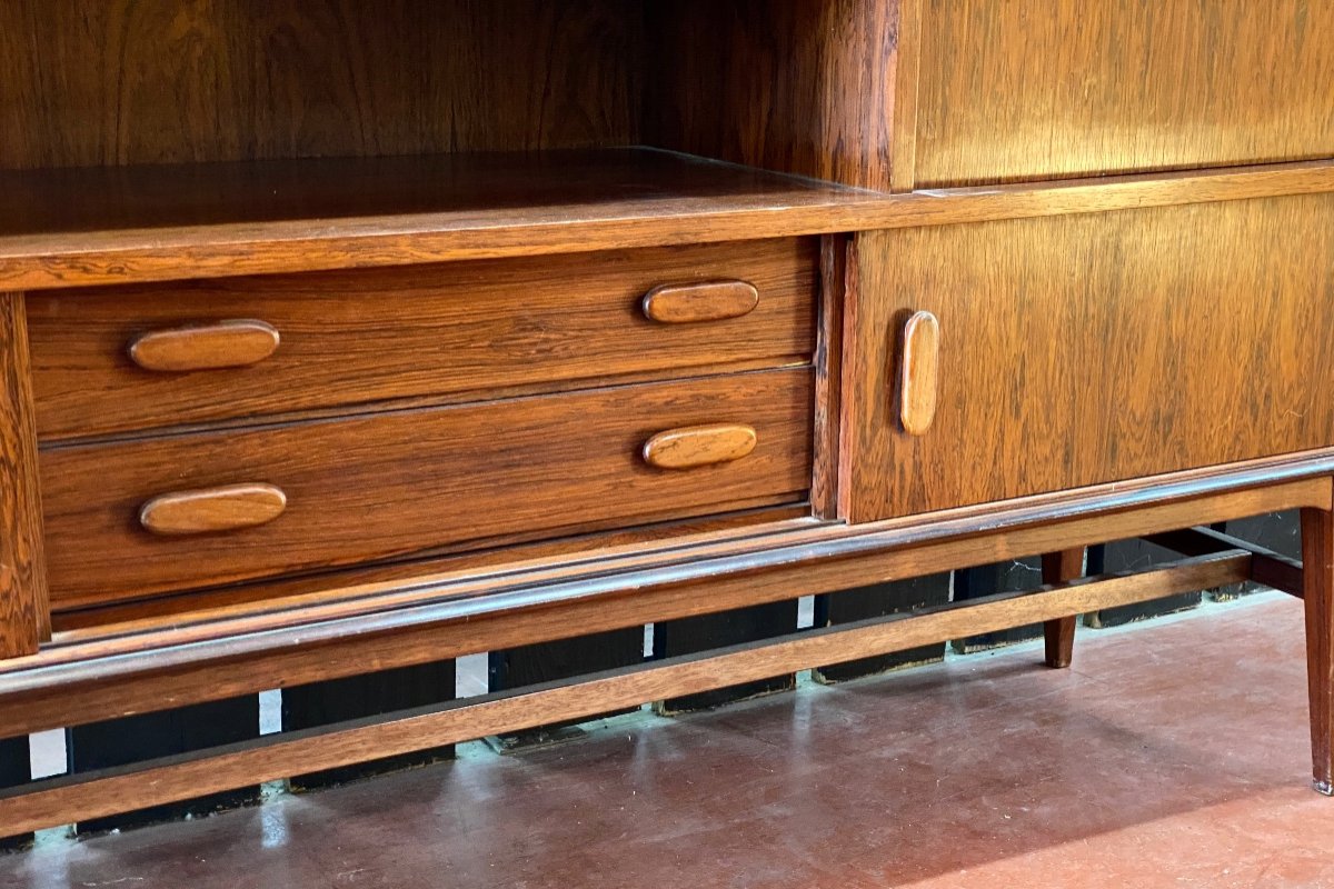 High Rio Rosewood Sideboard Signed Arno-photo-3