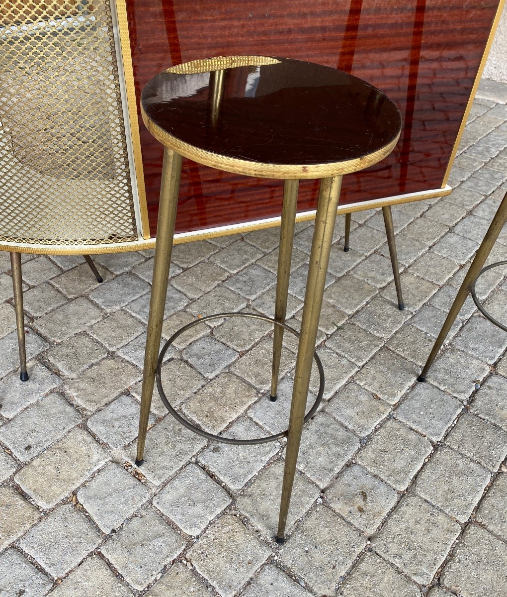  Bar And Its Stools Circa 60-photo-6