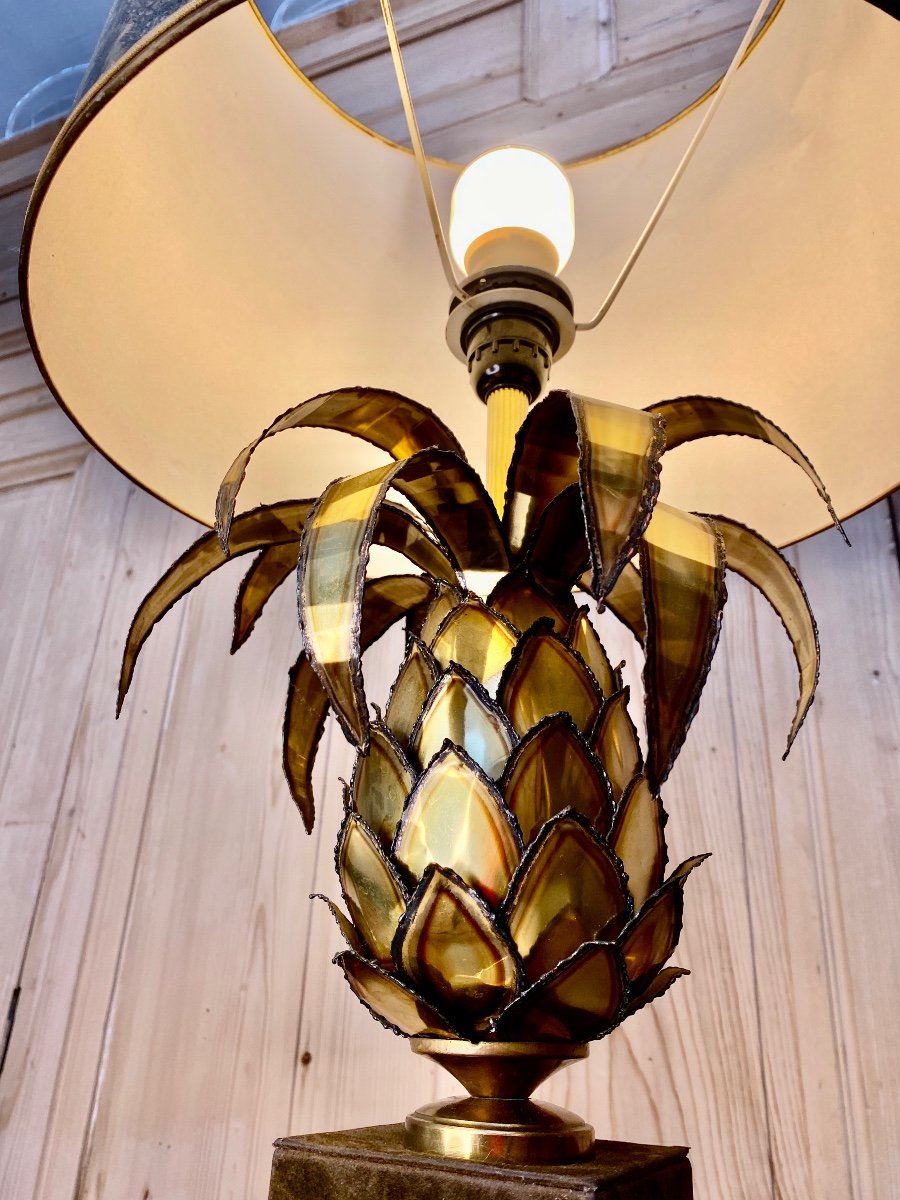 Pineapple Lamp Maison Jansen-photo-1