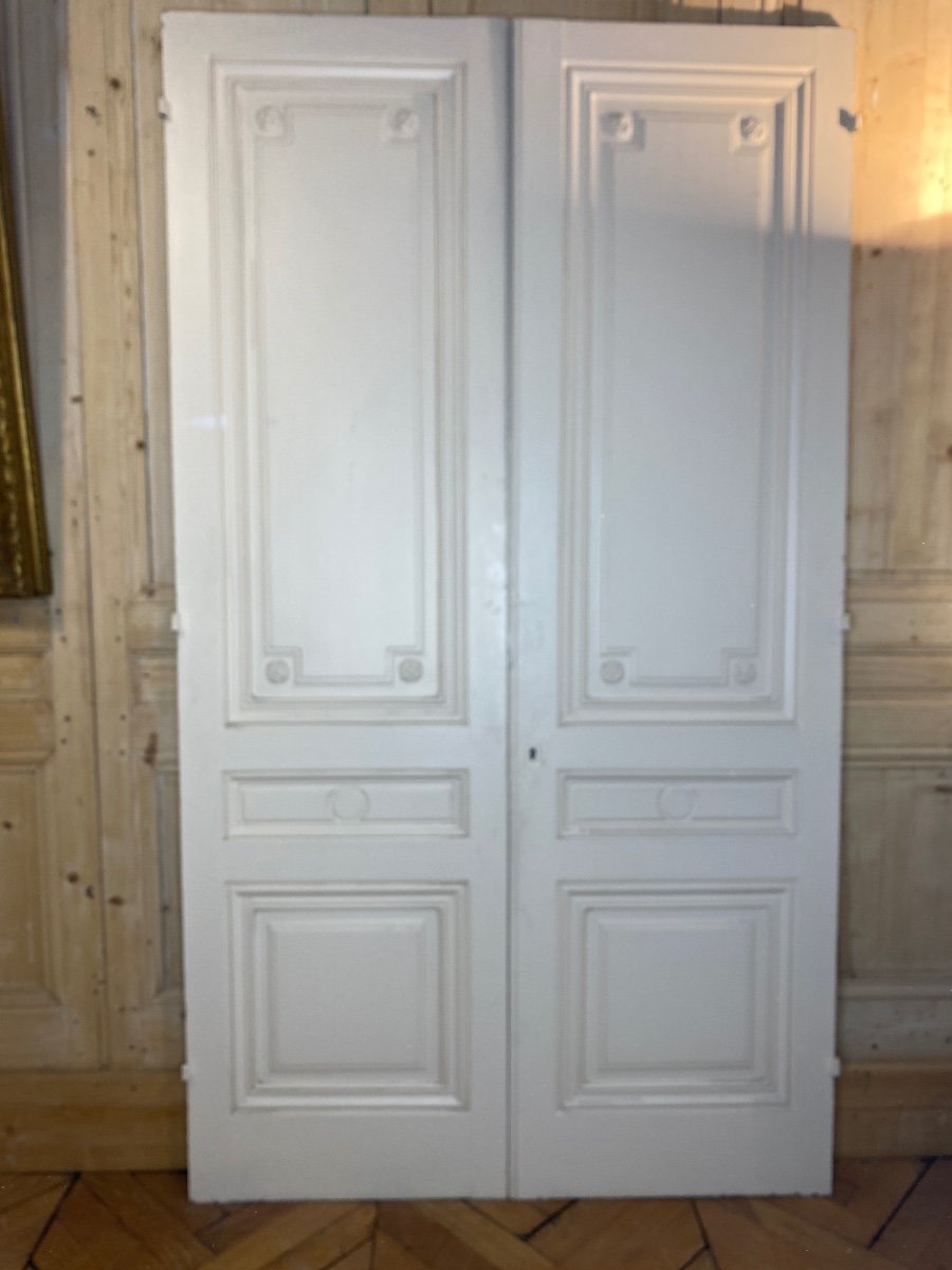 Pair Of Doors Or Woodwork-photo-3