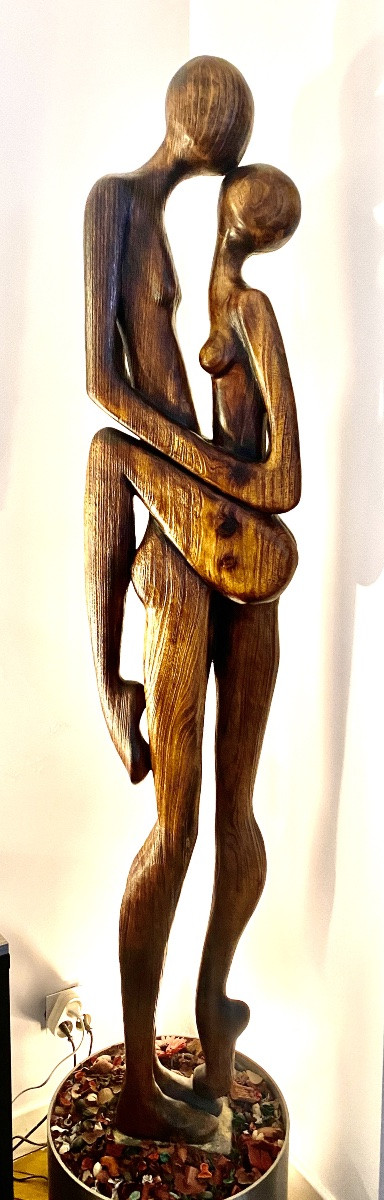 Sculture Bois Exotique Provenance Brésilienne-photo-1