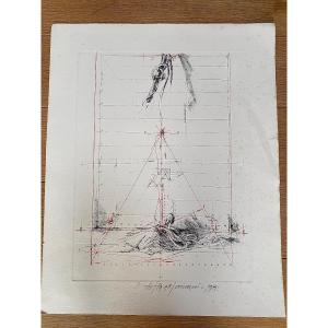 Lithographie Vladimir Velickovic 