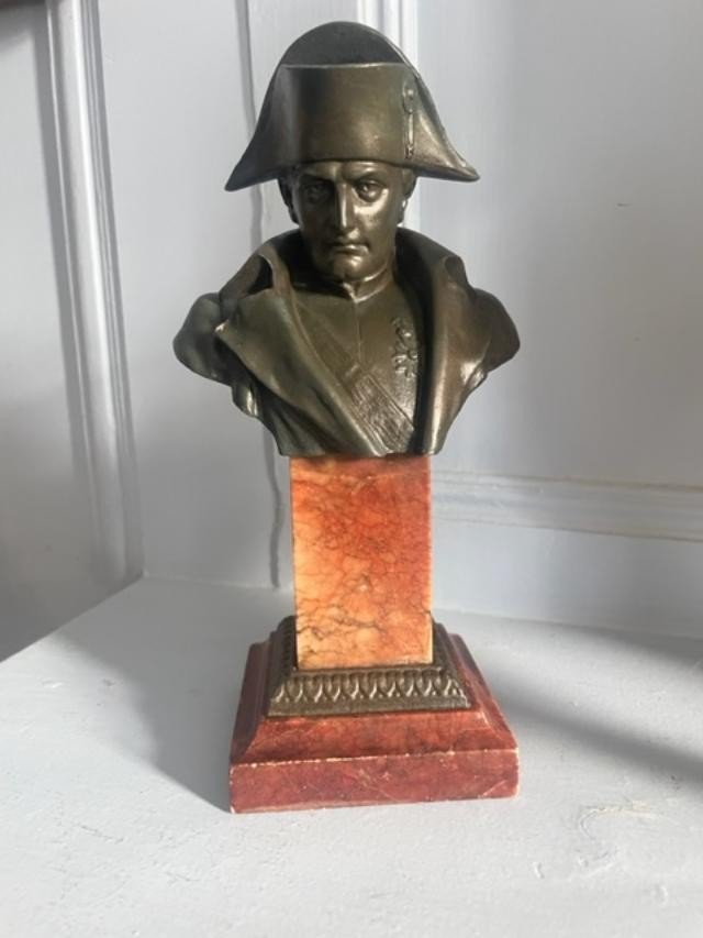 Bust Of Napoleon On Marble Base