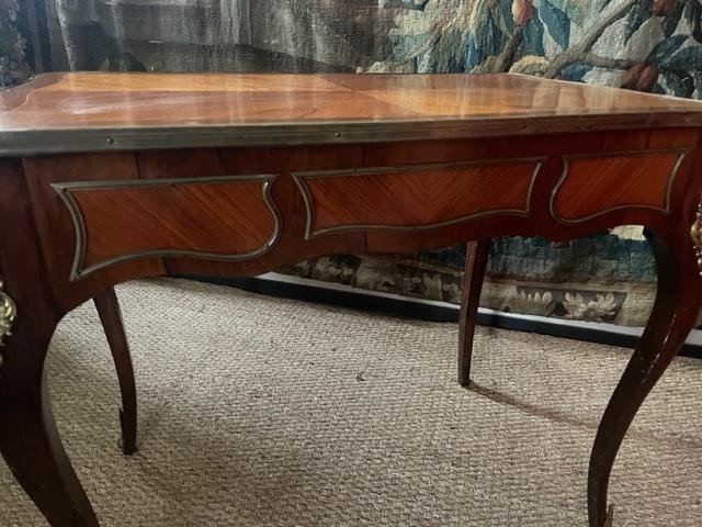 Louis XV Style Veneer Wood Living Room Table-photo-3