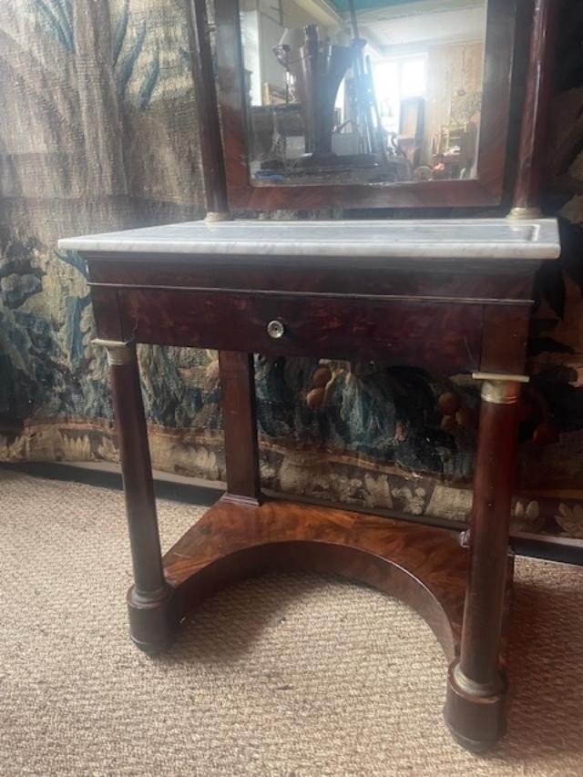 Empire Period Mahogany Dressing Table-photo-2