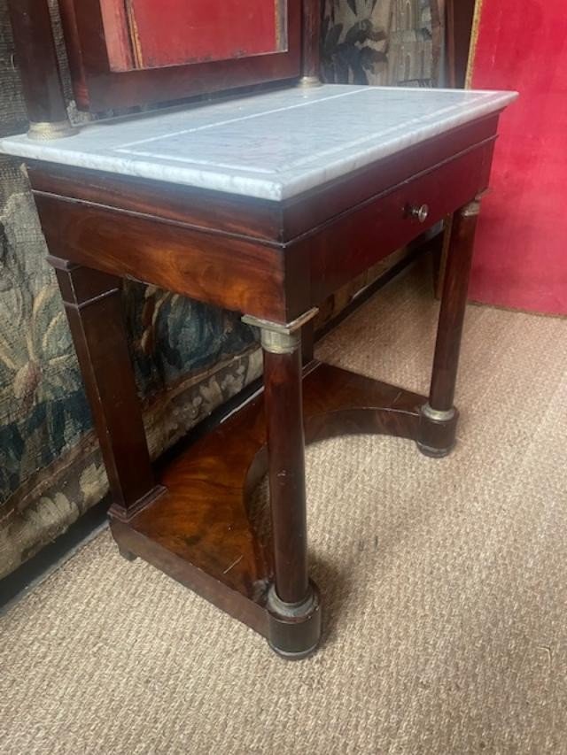 Empire Period Mahogany Dressing Table-photo-3