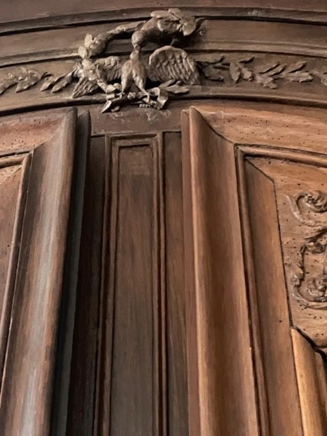 Important Woodwork Wedding Buffet From The 18th Century-photo-4