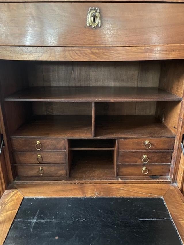 Louis XVI Period Walnut Secretary-photo-1