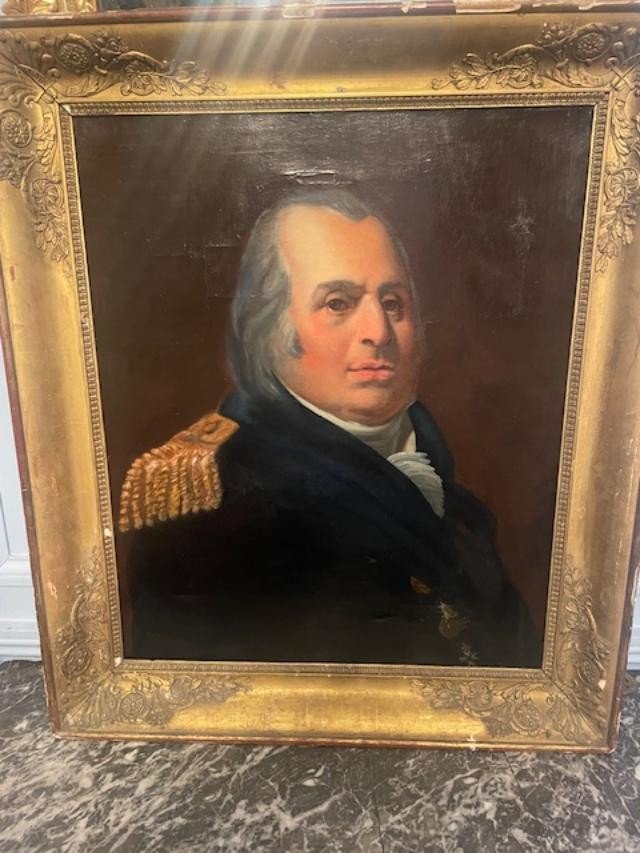 Rare Portrait Of King Louis XVIII From The Early 19th Century