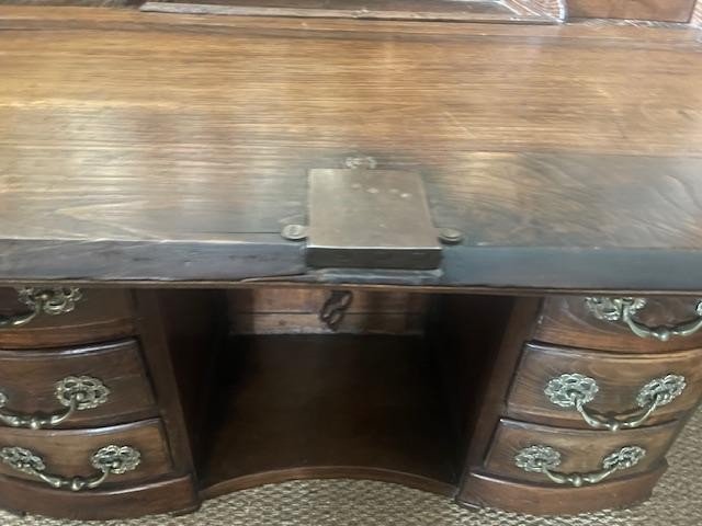 Louis XIV Period Changer's Desk In Natural Wood-photo-4