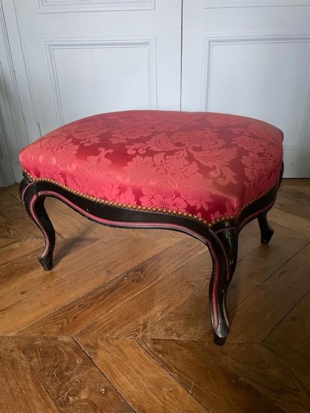 Louis XV Style Stool From The Napoleon III Period