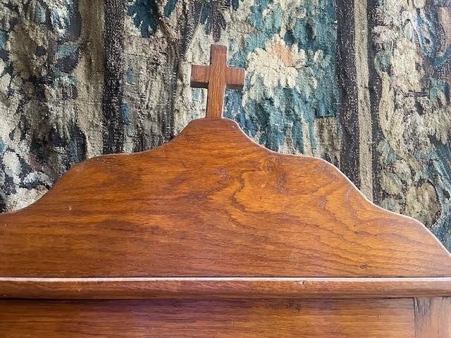 Charming 19th Century Natural Wood Oratory-photo-1