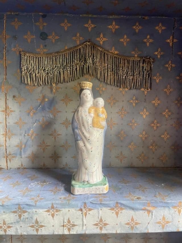 Charming 19th Century Natural Wood Oratory-photo-3