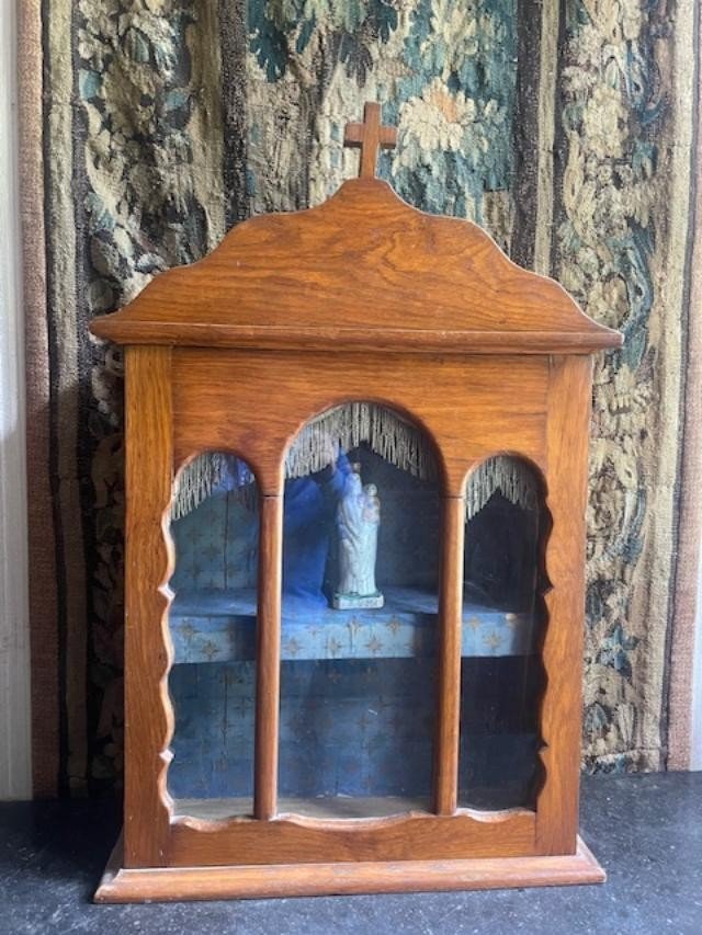 Charming 19th Century Natural Wood Oratory