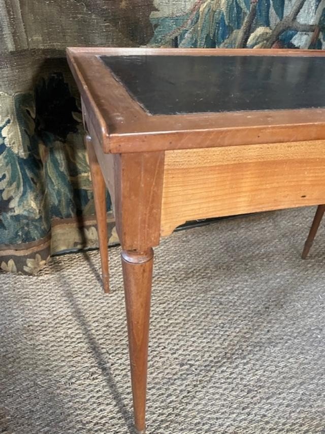 Small Natural Wood Desk From The Late 19th Century Directoire-photo-2