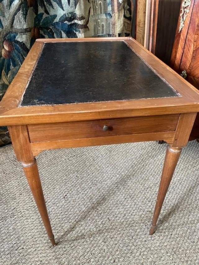 Small Natural Wood Desk From The Late 19th Century Directoire-photo-3